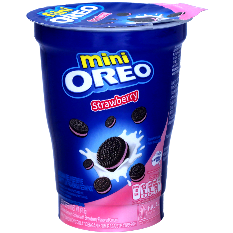 Oreo Mini Cup Strawberry INDO (24x61,3g)