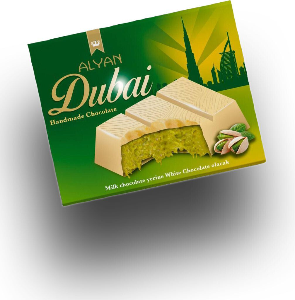 Dubai CHOCOLATE WHITE ALYANA (12x100g)