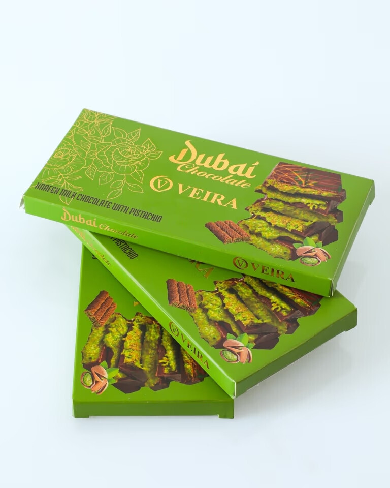 Veira Dubai Chocolate Display (12x100g)