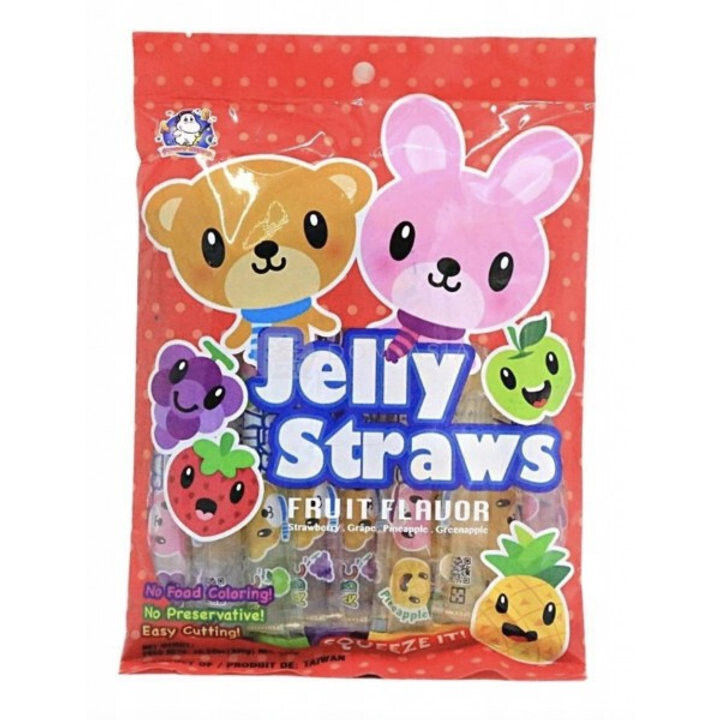 Jelly Straws Bear&Bunny 10x300g