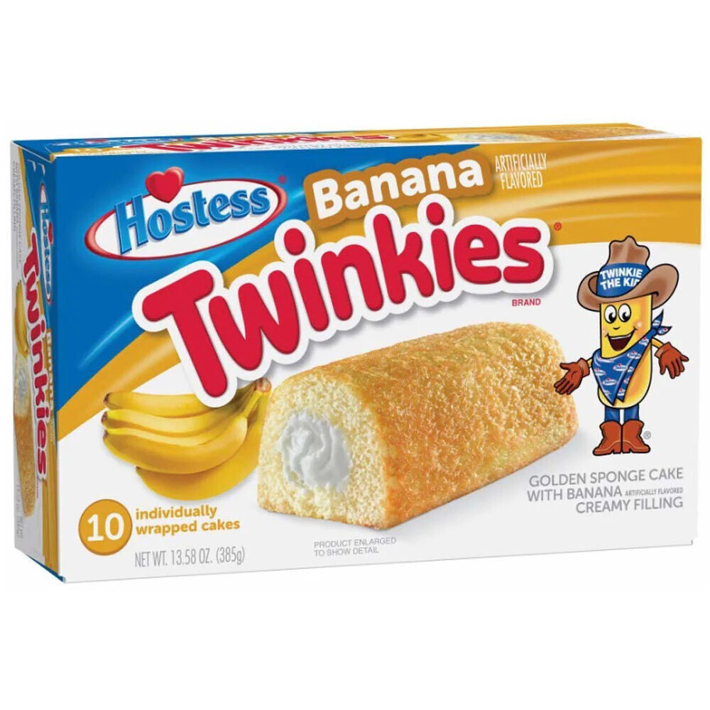 Hostess Twinkies Banana 6x385g