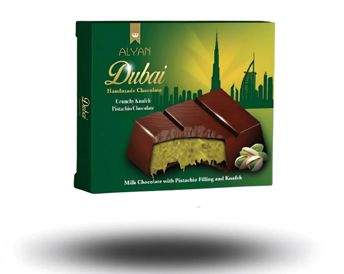 Dubai CHOCOLATE ALYANA (12x100g)