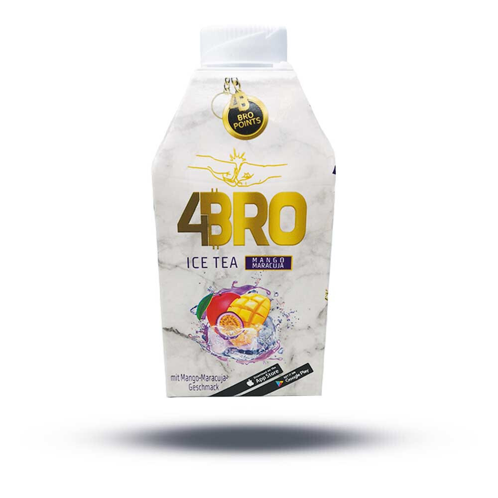 4BRO ICE TEA MANGO-MARACUJA (8x500ml)