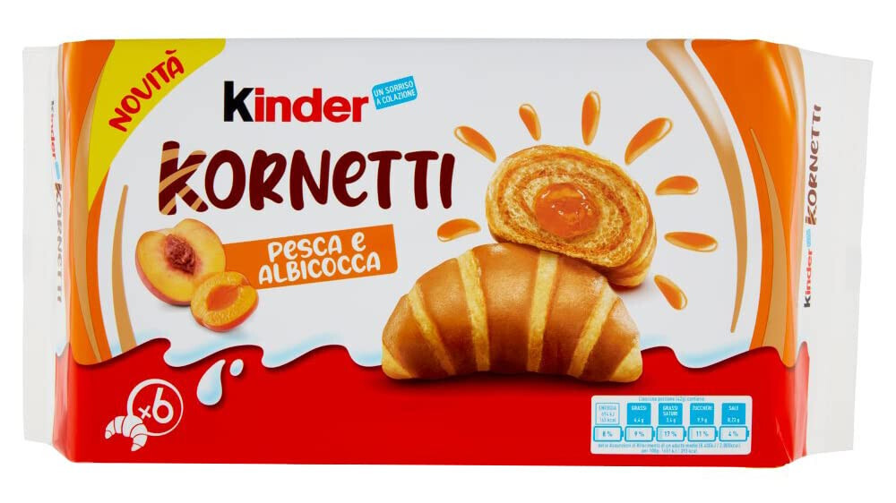 Kinder Kornetti Abricot (12x252G)