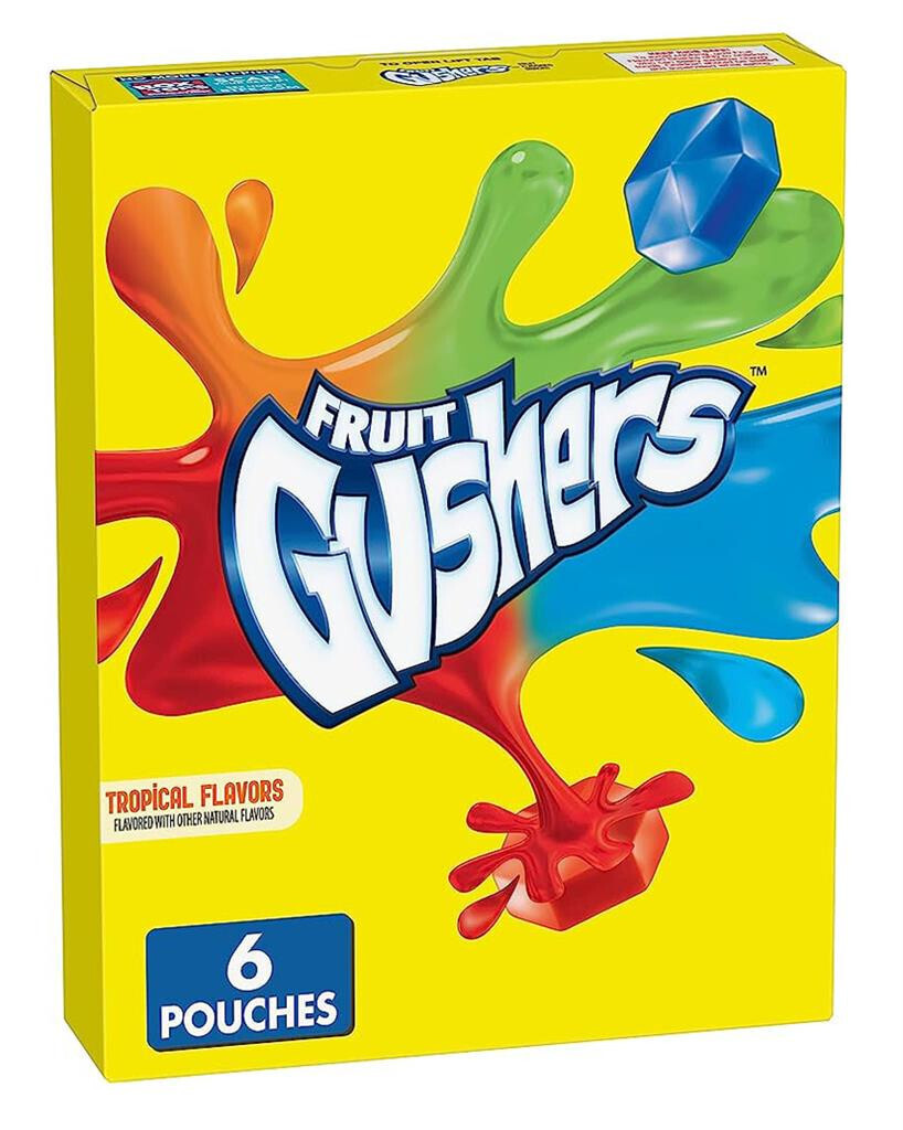 Fruit Gushers Tropical 10x136g