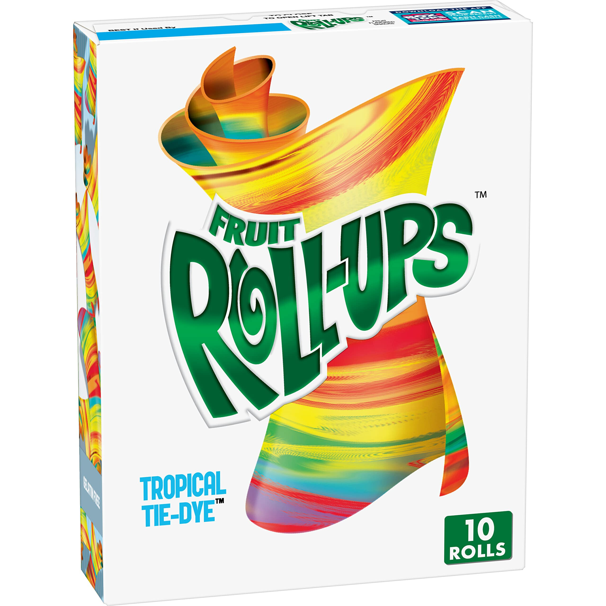 Fruit Roll-Ups Tropical Tie Dye (10x141g)