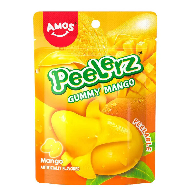 Amos Peelerz Mango Burst Fruit Gummy (12x170g)