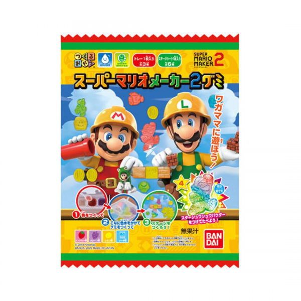 Bandai Diy Super Mario Gummy Maker x6