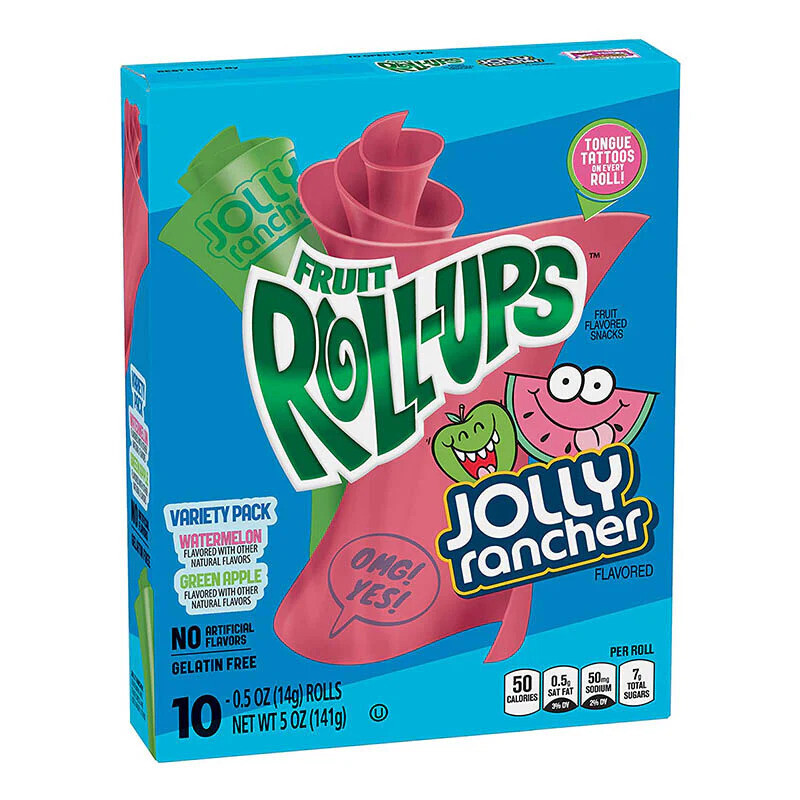 Fruit Roll-Ups Jolly Rancher 10x141g