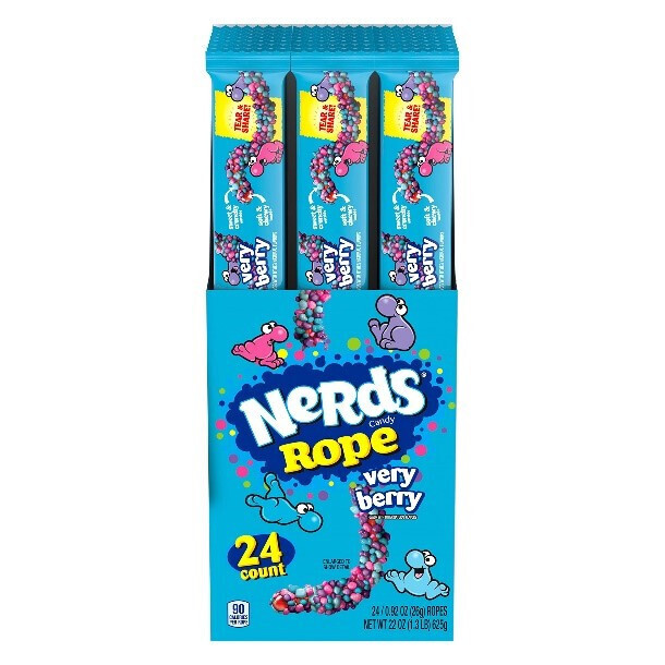 Nerds Candy Rope very berry (24X26g)