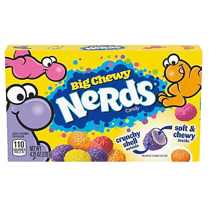 Nerds Big Chewy Video Box 120g (1x12)