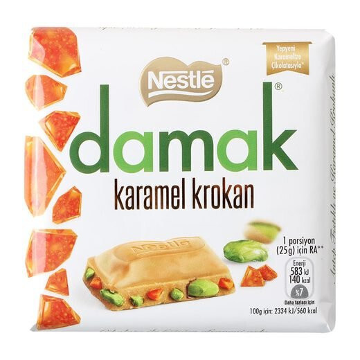 Nestle Damak Karamel Krokan 6x60gr