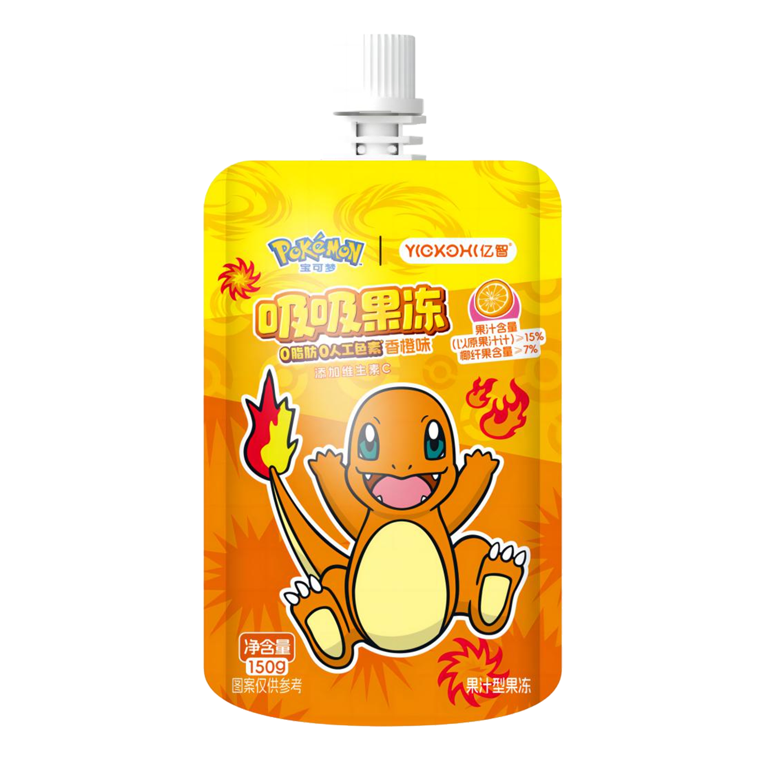 Pokemon Jelly Orange (40x150g)