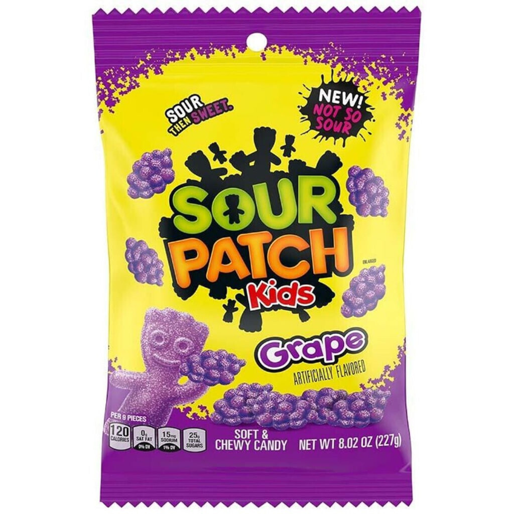 Sour Patch Kids Grape 227g (1x12)