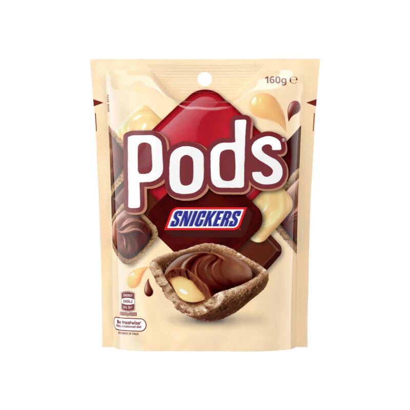 Pods Snickers (15x160g)