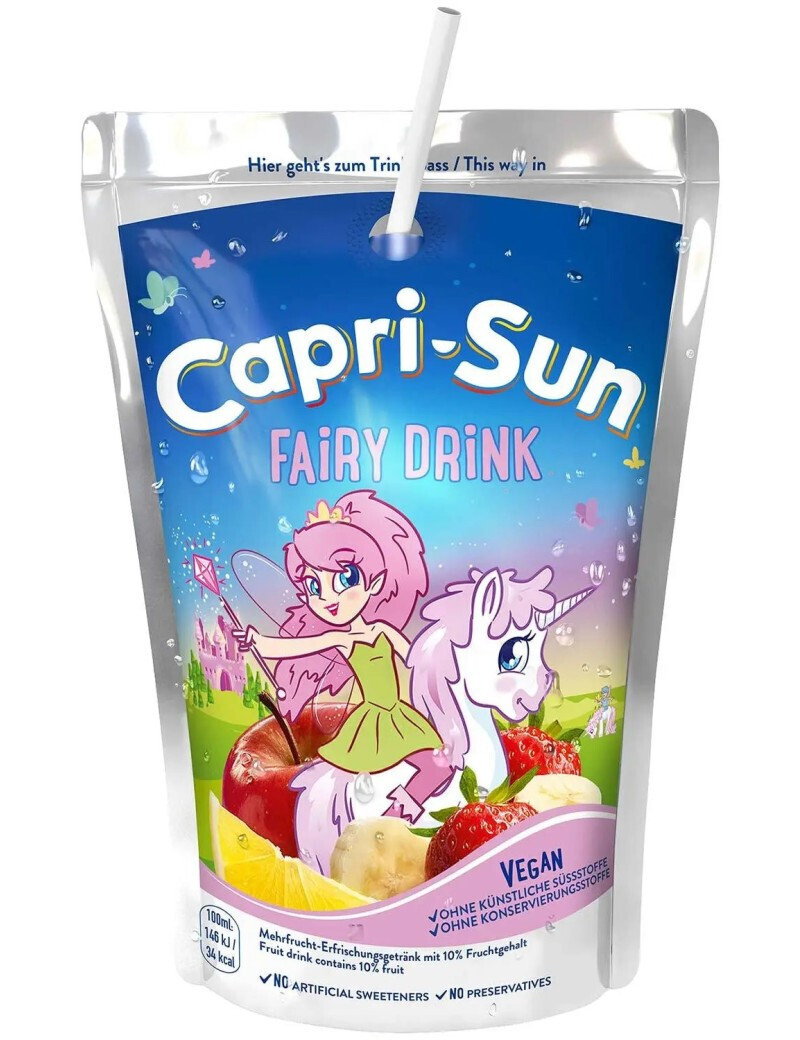 Capri Sun Fairy Drink (40x200ML)