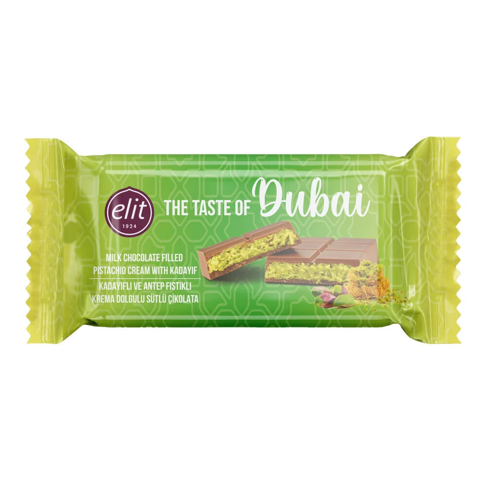 Elit Dubai Chocolate Pistachio (12x90g)