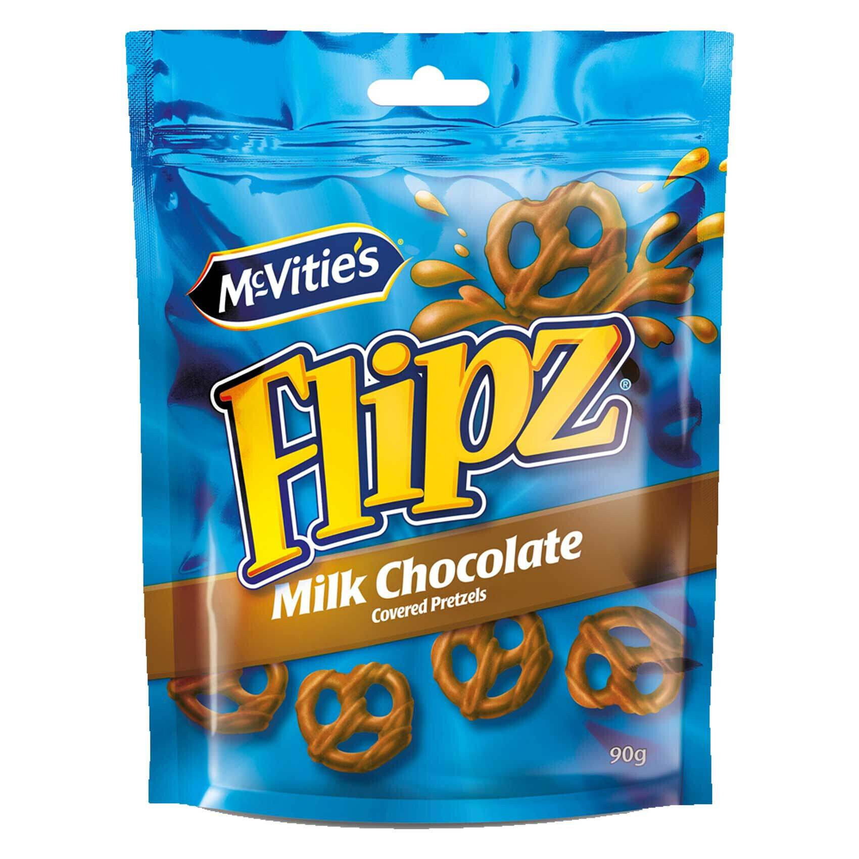 McVities Flipz Milk Chocolate 6x90gr