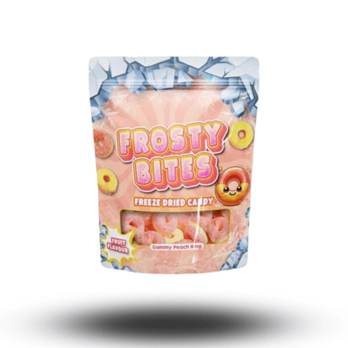 Frosty Bites Peach Ring (24x50g) FREEZE DRIED CANDY