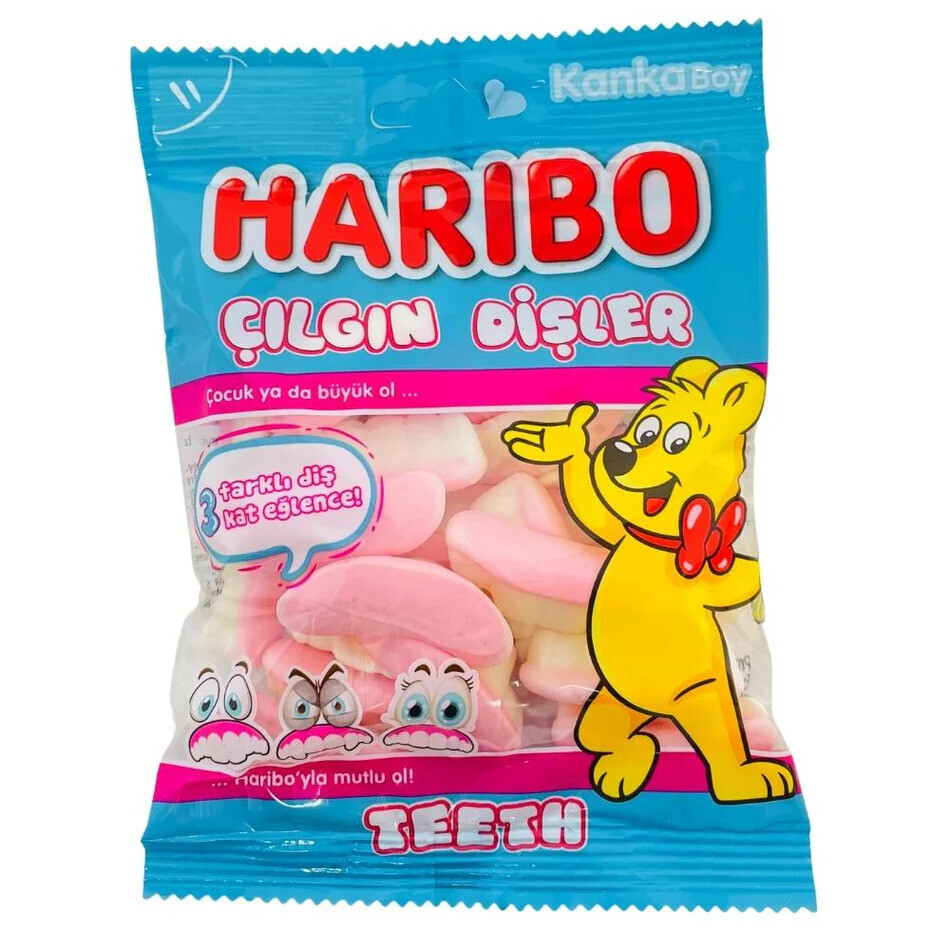 Haribo Teeth (Halal) 24x80g