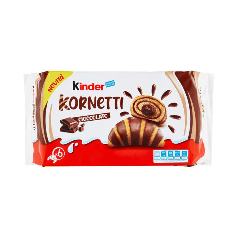 Kinder Kornetti Chocolat (12x252G)