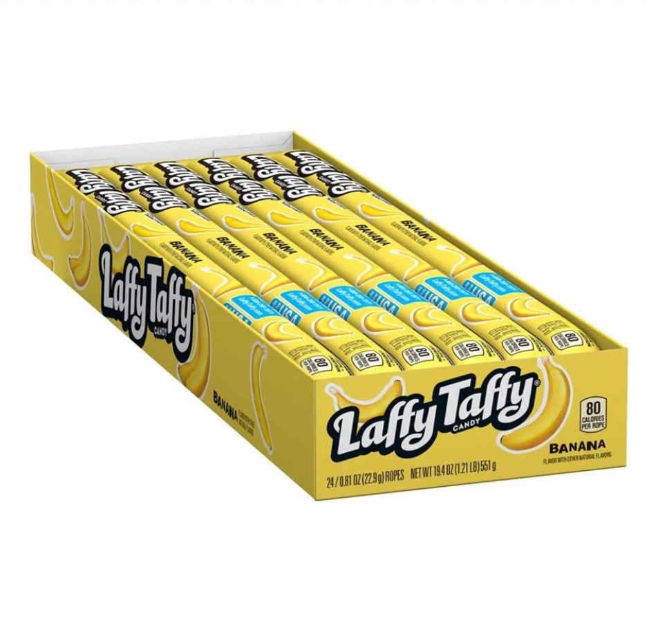 Laffy Taffy CANDY BANANA (24x23g)