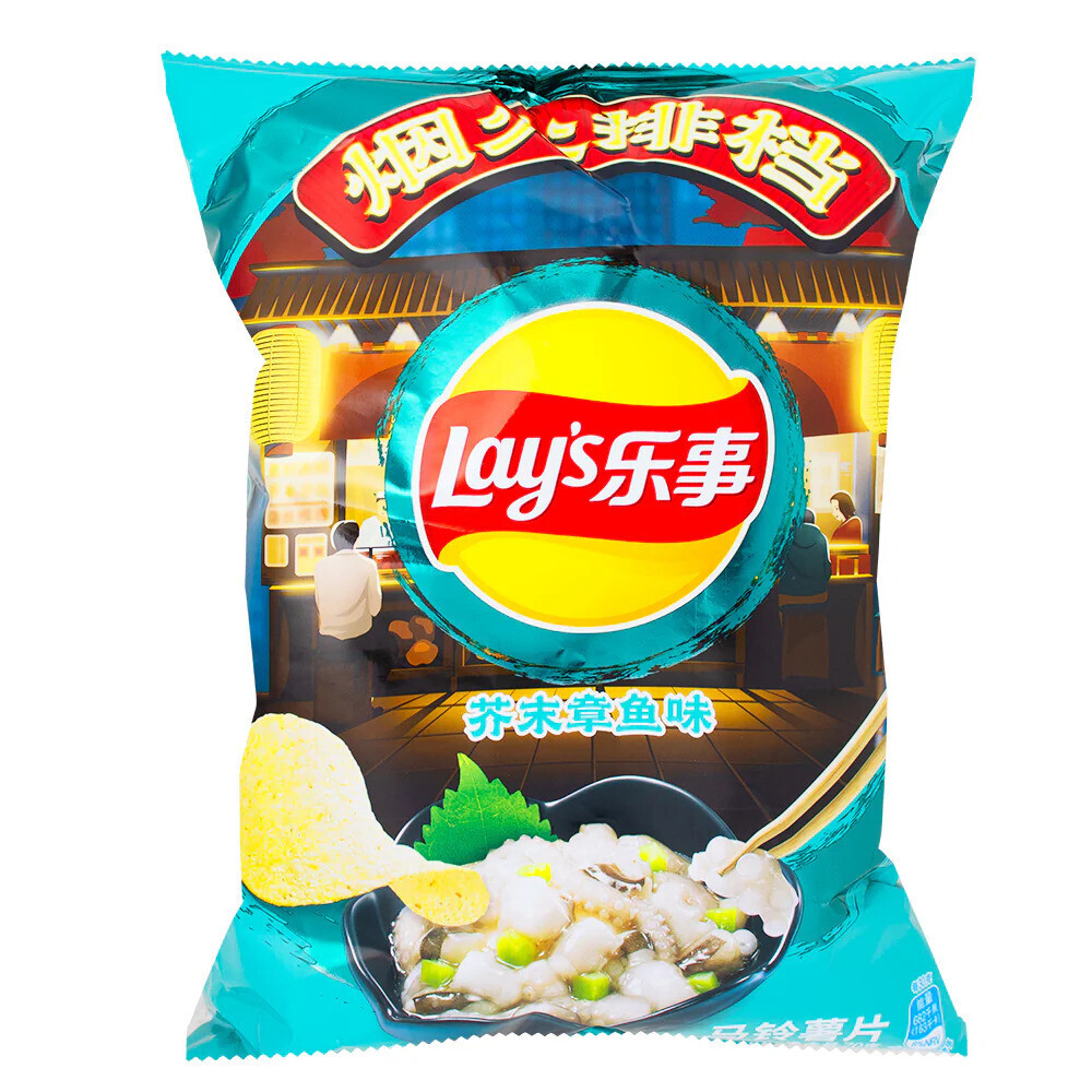 Lays Wasabi Octopus 22x70g