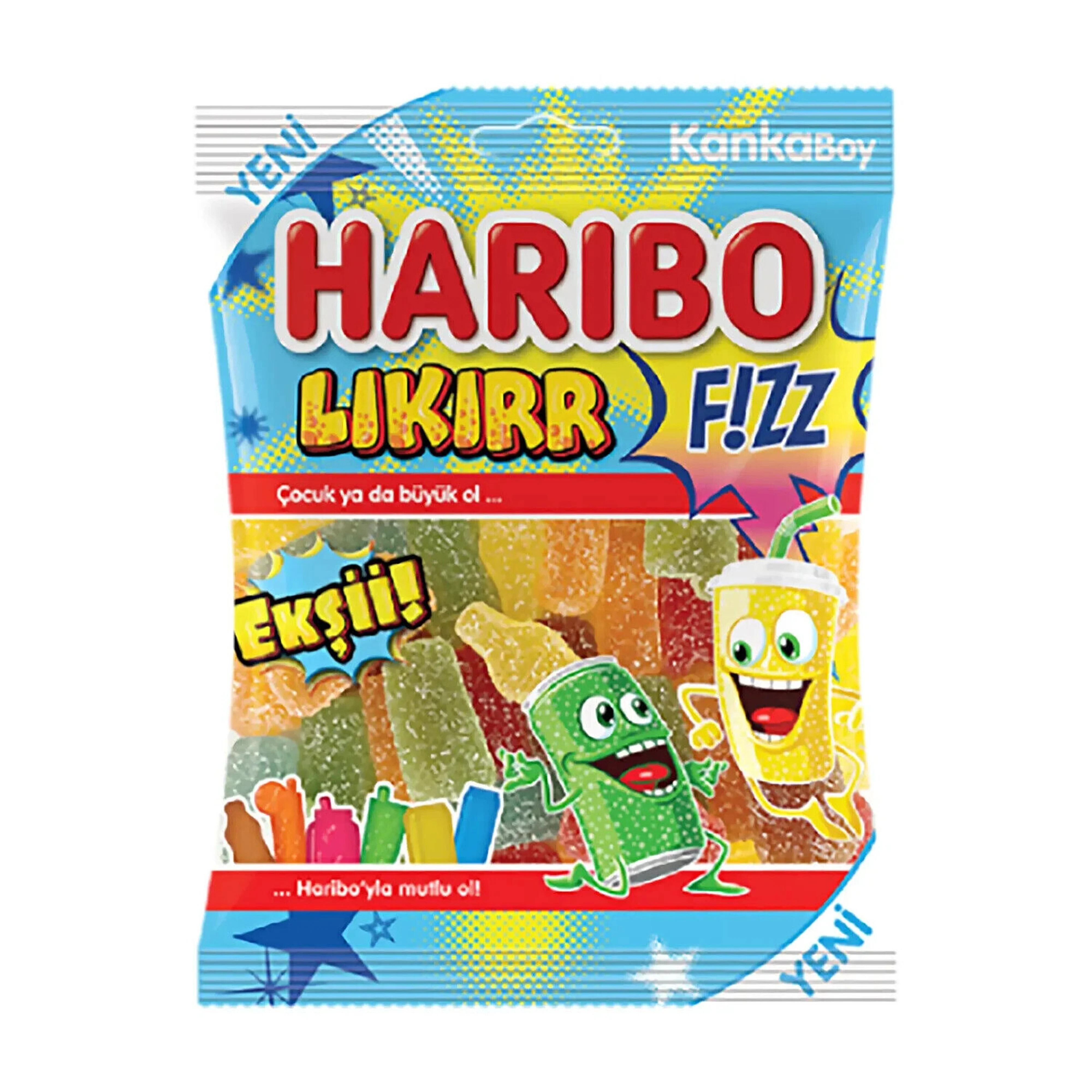 Haribo Fizzy Likir (Halal) 24x70g