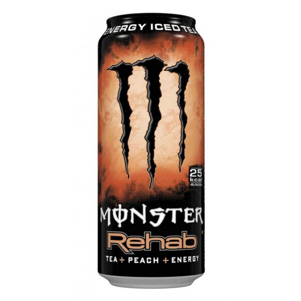 Monster Rehab Peach (12X50cl)