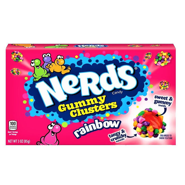 Nerds Gummy Clusters 85g (1x12)