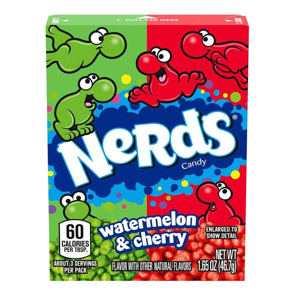 Nerds WildCherry Watermelon (36x46,7g)