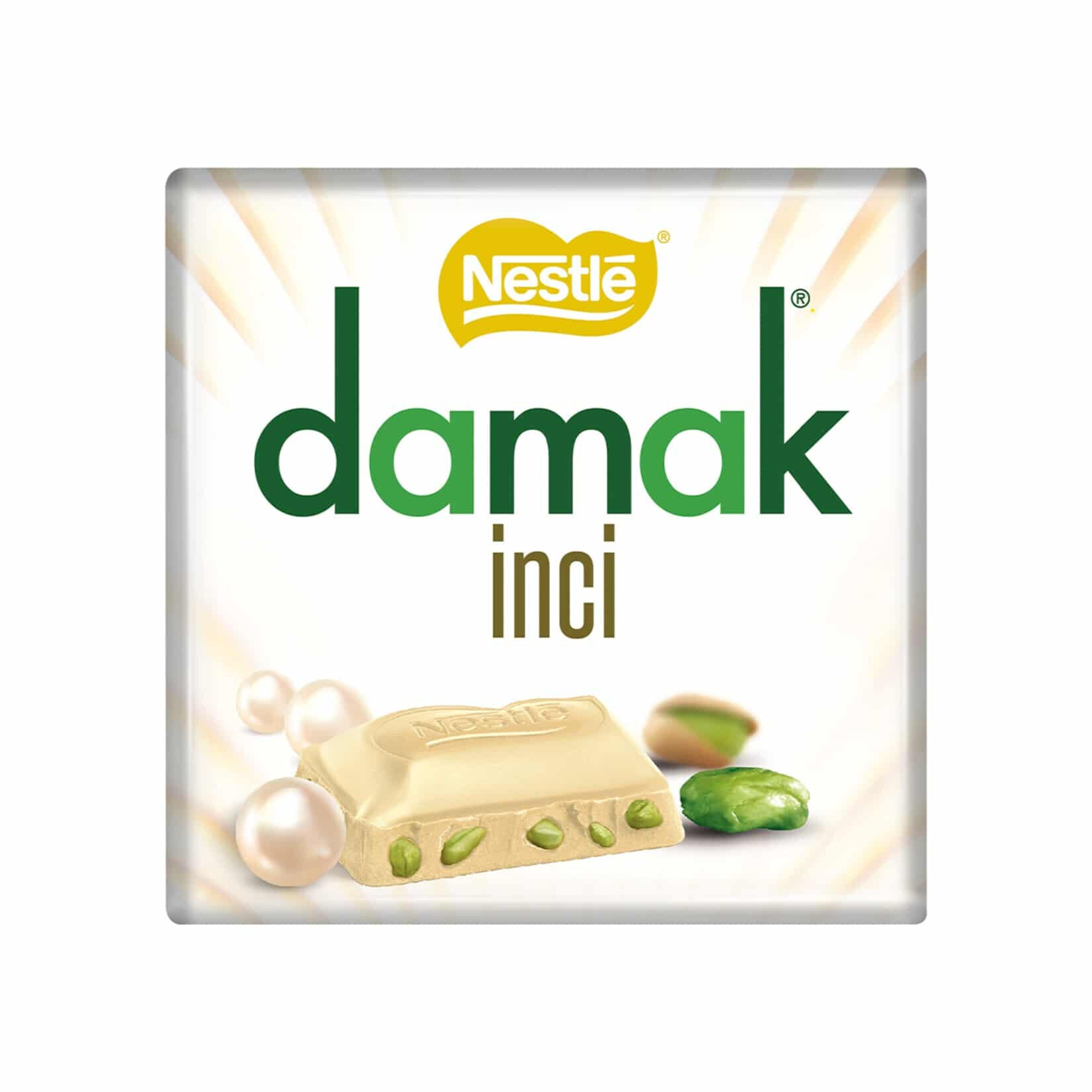 Nestle Damak White Choc Sqr 6x60gr