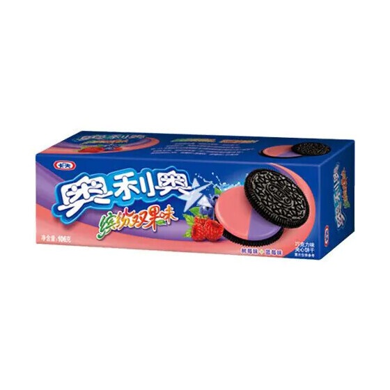 Oreo Double Fruit Blueberry & Raspberry Asia 97g (1x24)