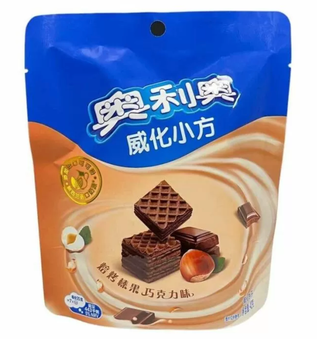 Oreo Wafer Squares Hazelnut Asia (24x42g)