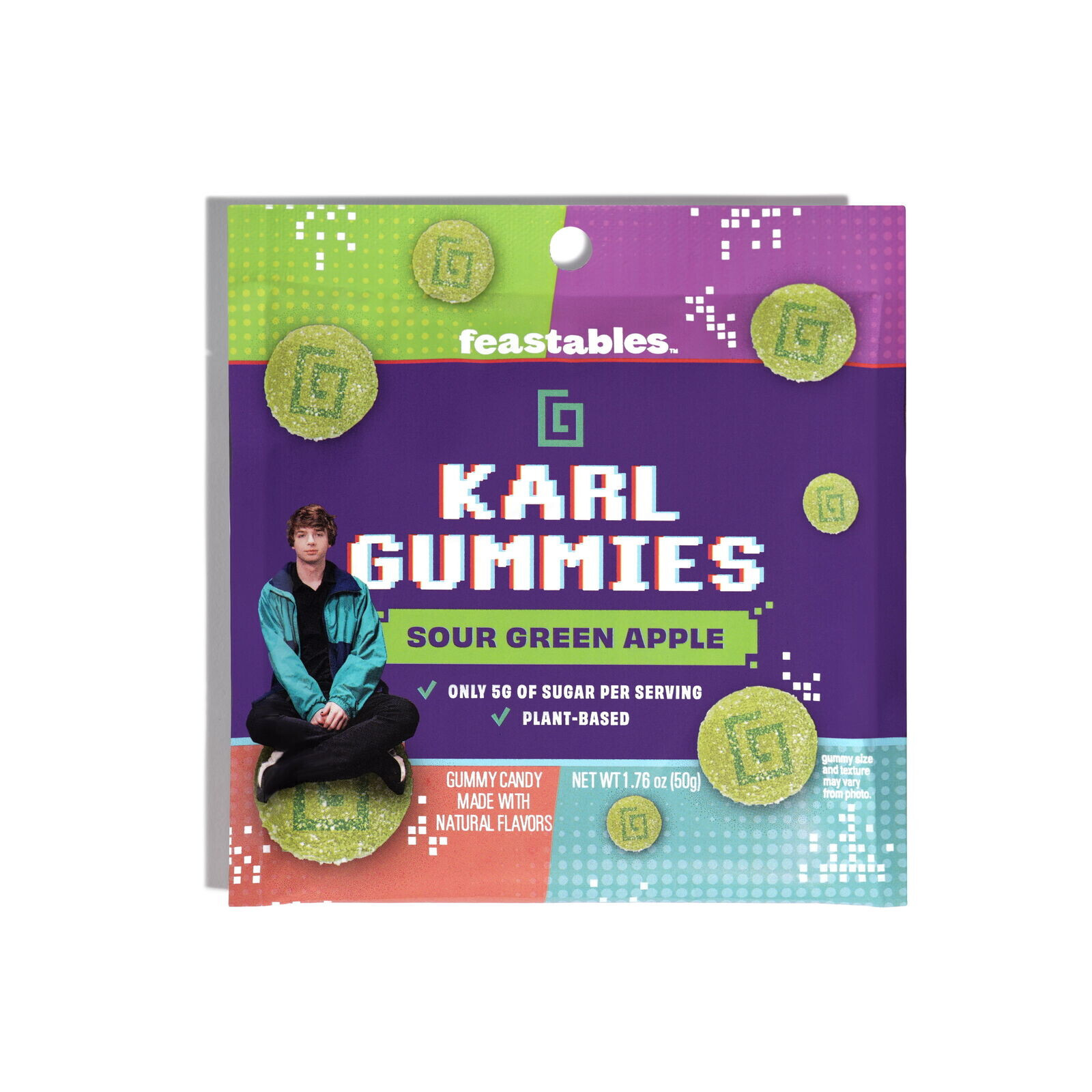 Karl Gummies Sour Apple (8x51g)