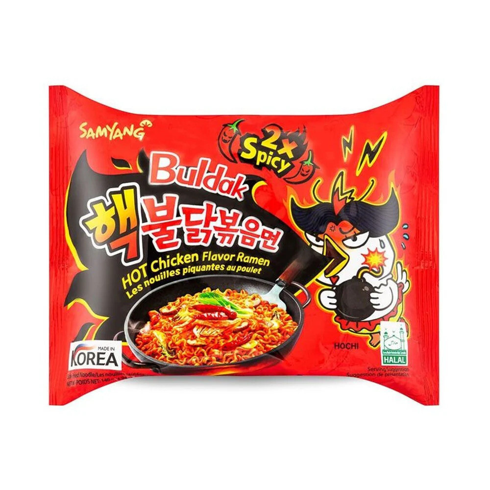 Samyang Buldak 2x Hot (40x140g)