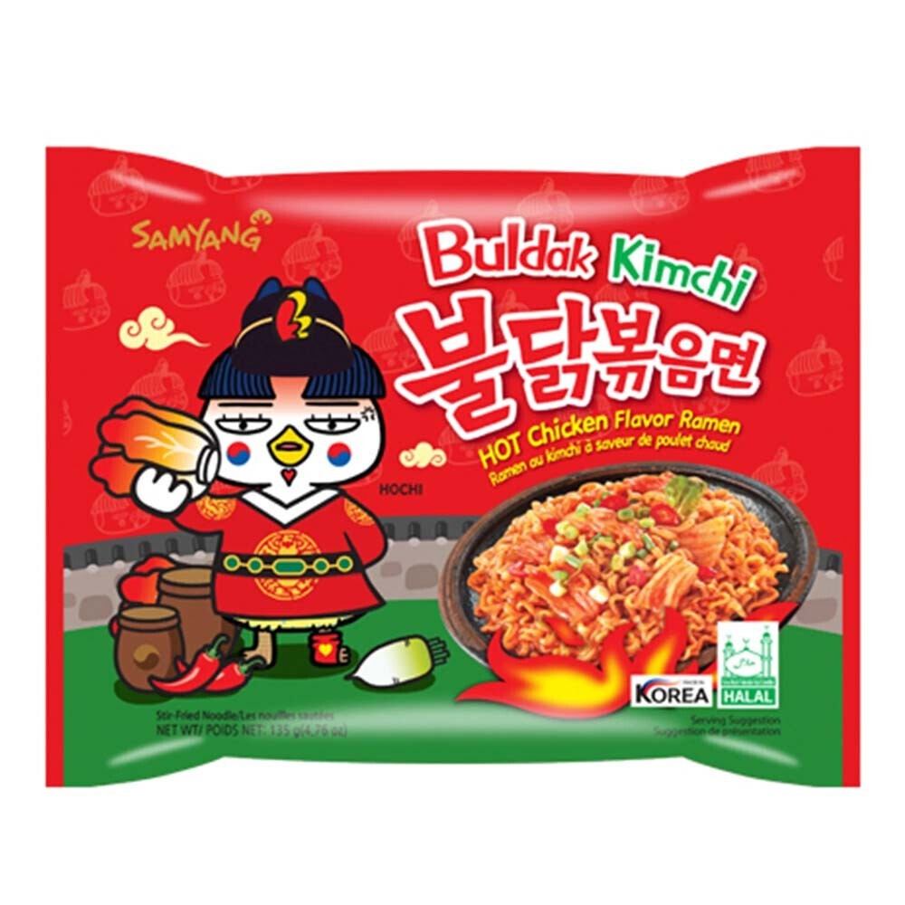 Samyang Buldak Kimchi (40x140g)