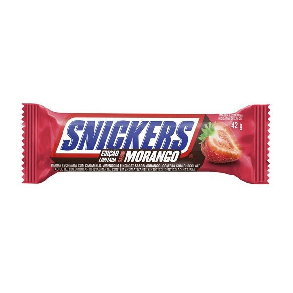 Snickers Morango (Strawberry) 20x42gr