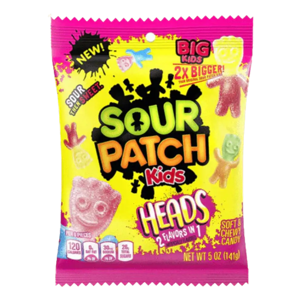 Sour Patch Kids Big Heads (12x101gr)