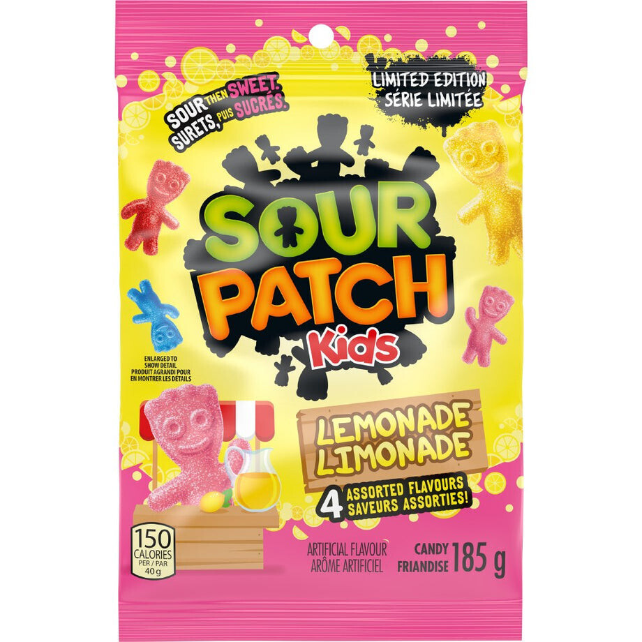 Sour Patch Lemonade 185gr (1x12)