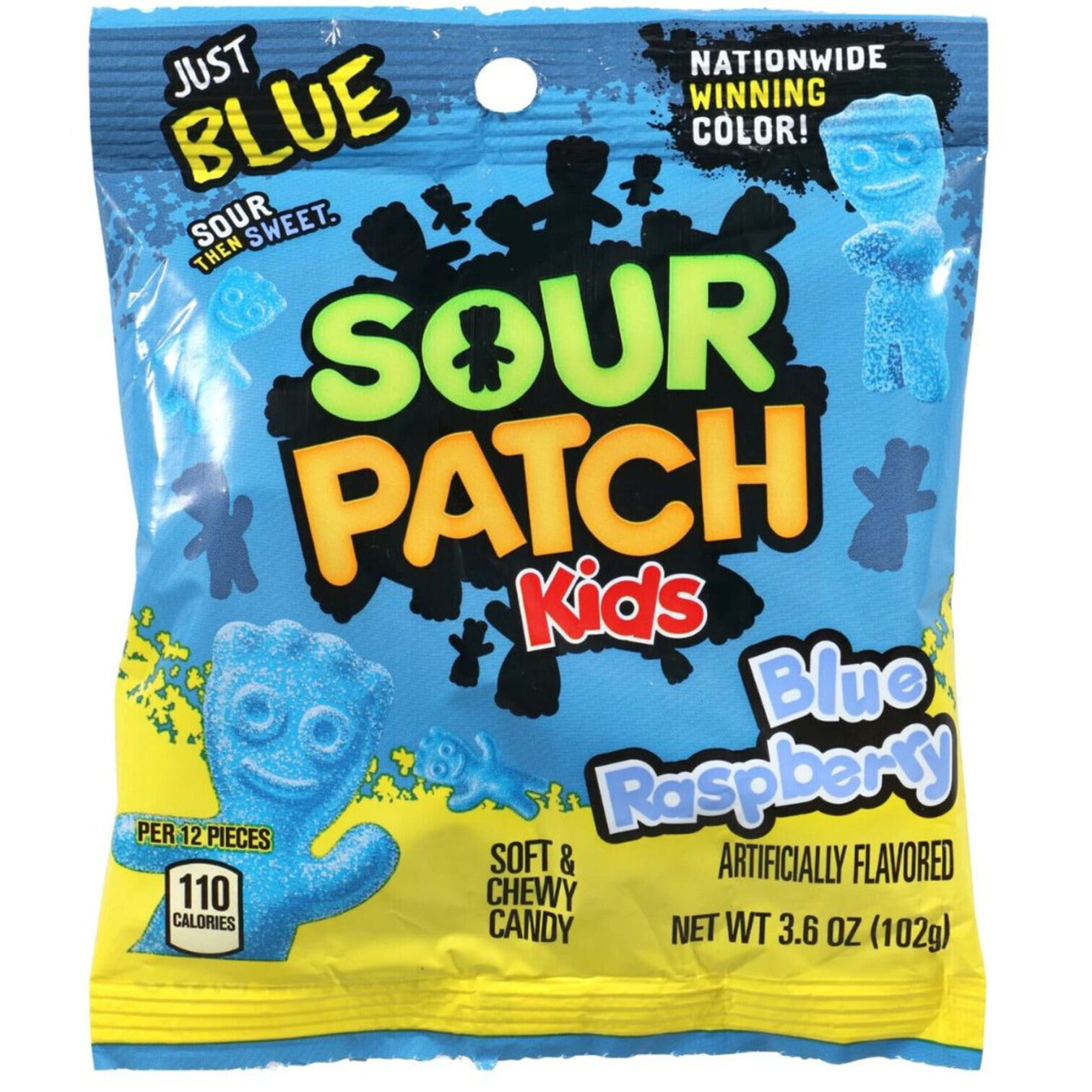 Sour Patch Kids Blue Raspberry 102g (1x12)