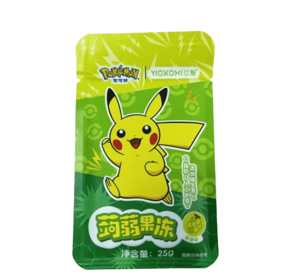 Pokemon PETIT Jelly Green Grape (24x25g)