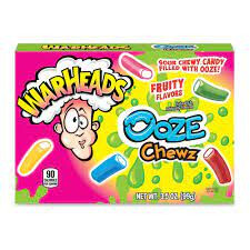 Warheads Ooze Chews Theatre Box 99g (1x12)