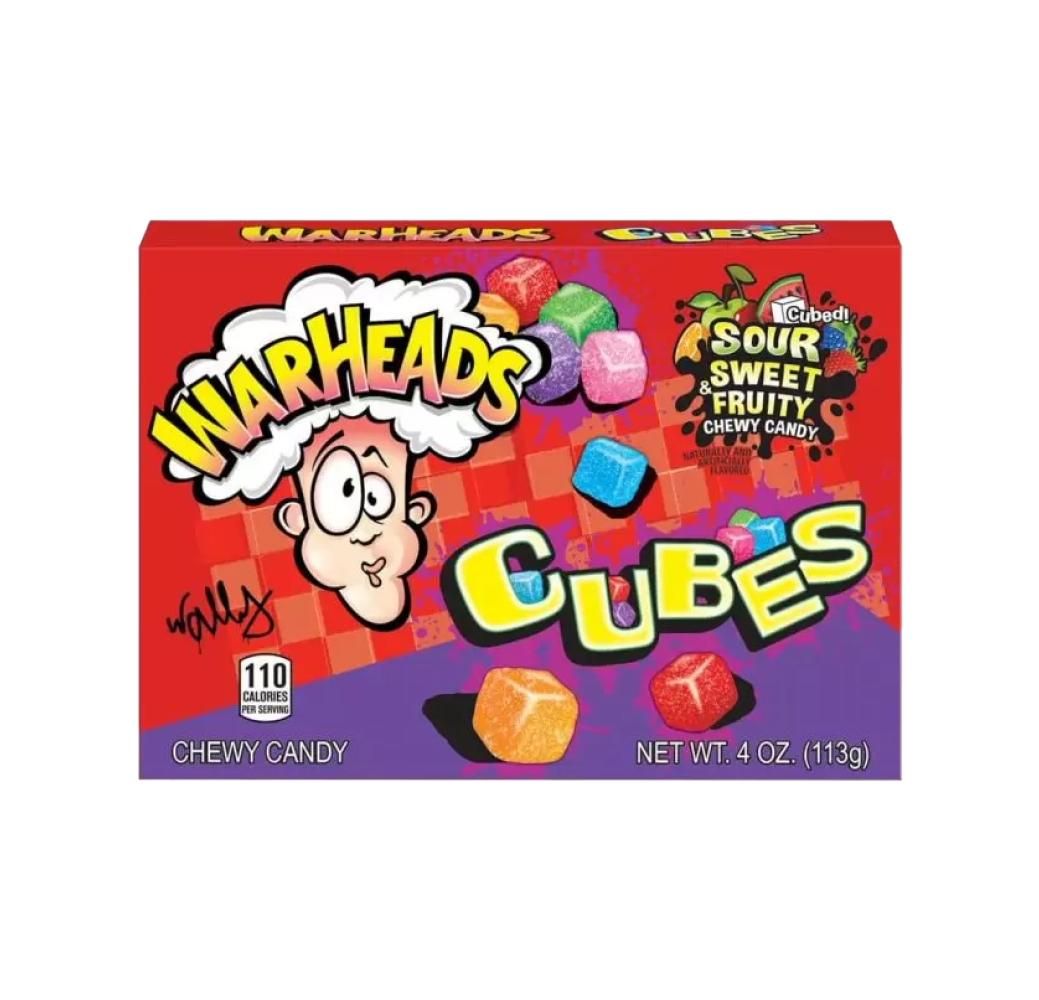 Warheads Chewy Cubes (12x113G)